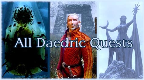 daedric quests in skyrim